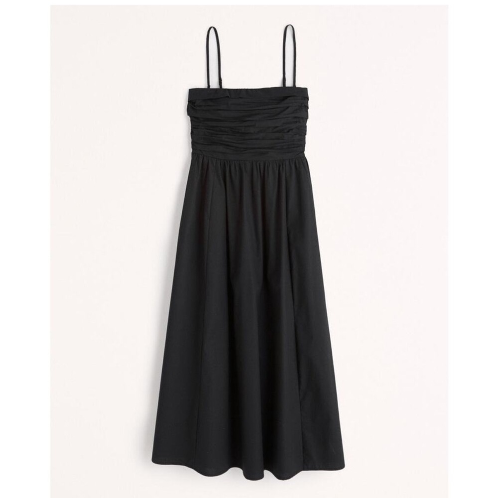 Abercrombie Black Strapless dress